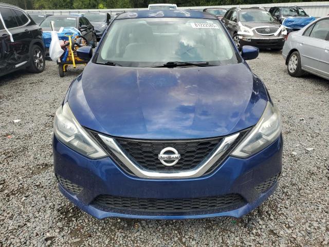 3N1AB7APXHY226733 - 2017 NISSAN SENTRA S BLUE photo 5