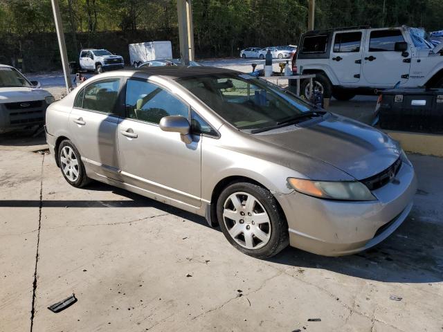 1HGFA16506L059977 - 2006 HONDA CIVIC LX BEIGE photo 4