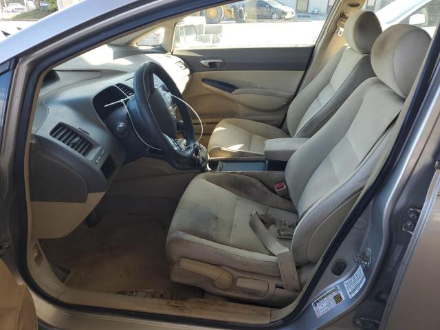1HGFA16506L059977 - 2006 HONDA CIVIC LX BEIGE photo 7