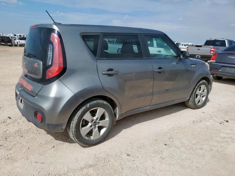 KNDJN2A23K7015622 - 2019 KIA SOUL ვერცხლისფერი ფოტო 3