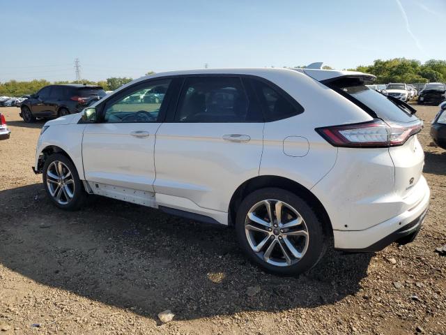 2FMPK4APXGBB03636 - 2016 FORD EDGE SPORT WHITE photo 2