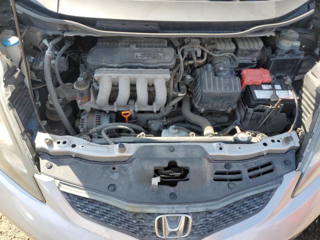 JHMGE88289S015611 - 2009 HONDA FIT SILVER photo 11