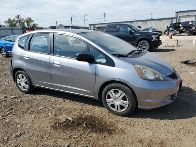 JHMGE88289S015611 - 2009 HONDA FIT SILVER photo 4