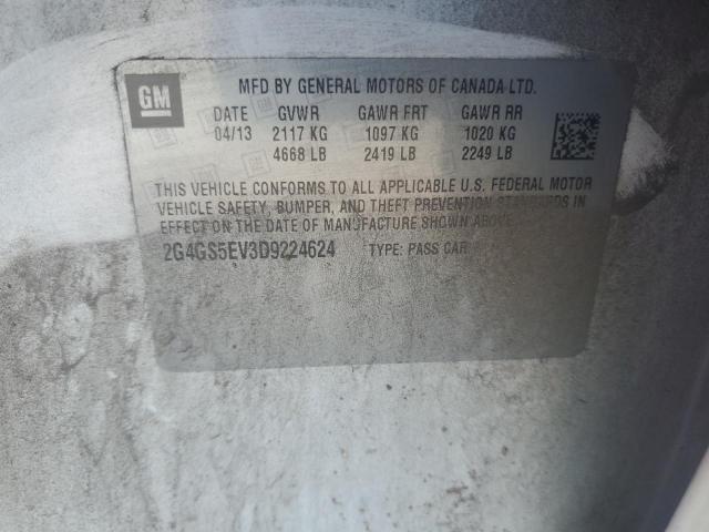 2G4GS5EV3D9224624 - 2013 BUICK REGAL PREMIUM 白色 照片 12