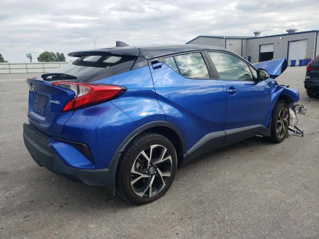 JTNKHMBX9M1095284 - 2021 TOYOTA C-HR XLE 蓝色 照片 3