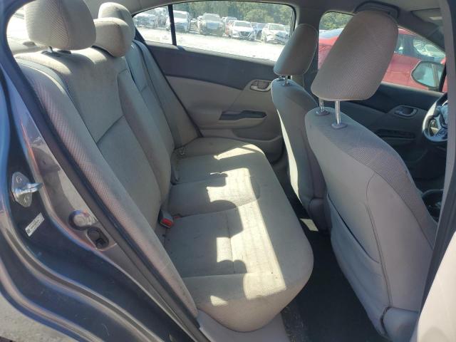 19XFB2F53CE035341 - 2012 HONDA CIVIC LX GRAY photo 10