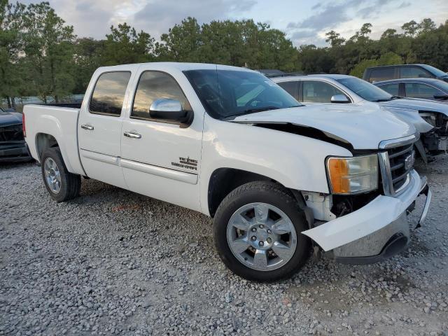 3GTP1VE01BG347692 - 2011 GMC SIERRA C1500 SLE WHITE photo 4