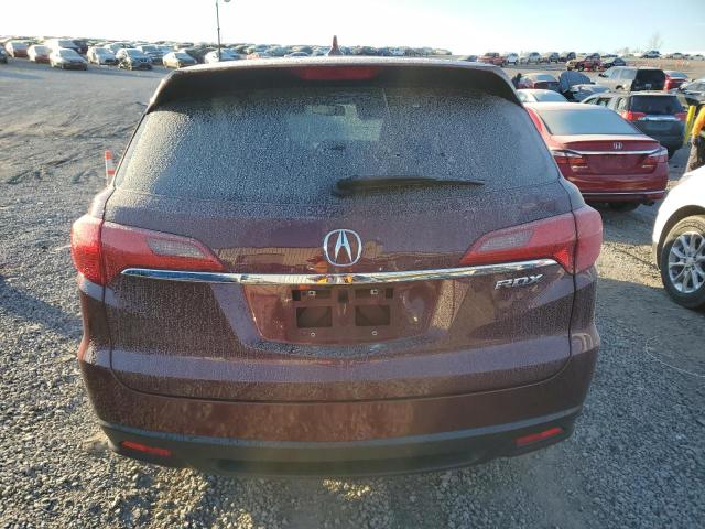 5J8TB3H35DL016109 - 2013 ACURA RDX MAROON photo 6