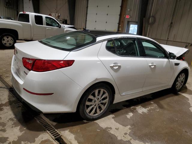 5XXGN4A70FG388437 - 2015 KIA OPTIMA EX WHITE photo 3