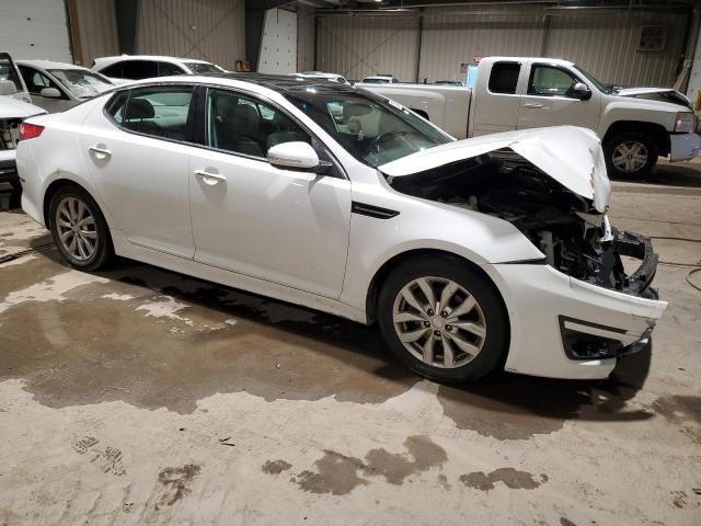 5XXGN4A70FG388437 - 2015 KIA OPTIMA EX WHITE photo 4