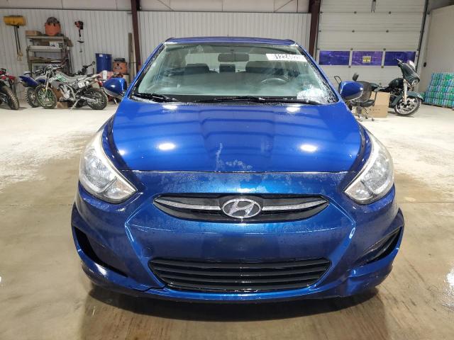 KMHCT4AE0GU013951 - 2016 HYUNDAI ACCENT SE BLUE photo 5