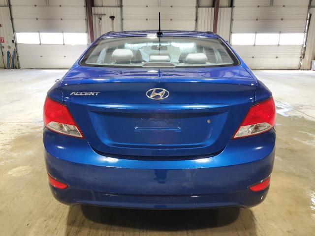 KMHCT4AE0GU013951 - 2016 HYUNDAI ACCENT SE BLUE photo 6