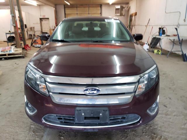 3FAHP0JG8BR305748 - 2011 FORD FUSION SEL BURGUNDY photo 5