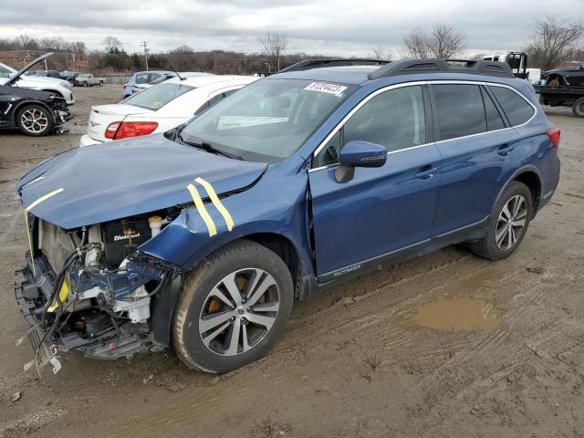 4S4BSANC6K3217545 - 2019 SUBARU OUTBACK 2.5I LIMITED BLUE photo 1