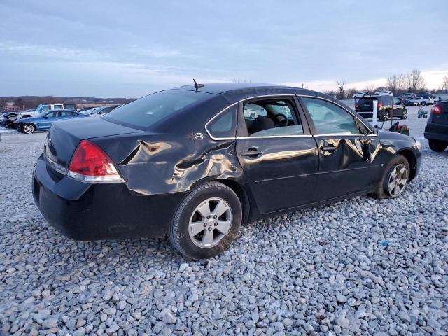 2G1WT58N881348359 - 2008 CHEVROLET IMPALA LT BLACK photo 3