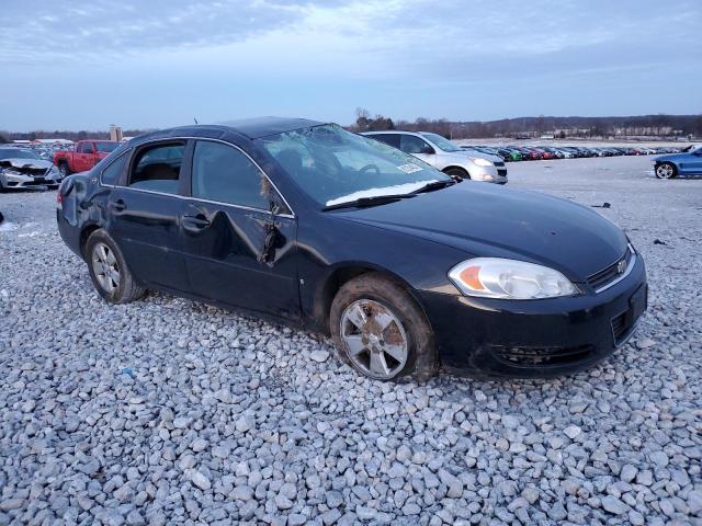 2G1WT58N881348359 - 2008 CHEVROLET IMPALA LT BLACK photo 4