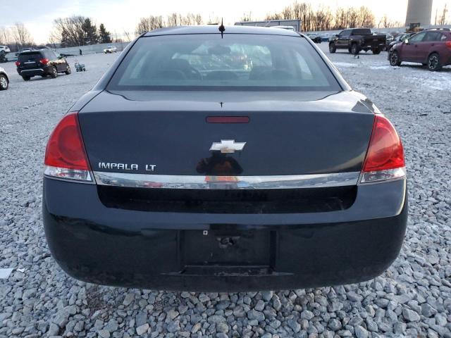 2G1WT58N881348359 - 2008 CHEVROLET IMPALA LT BLACK photo 6