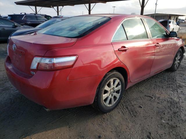 4T1BB46K97U003352 - 2007 TOYOTA CARMRY HYBRID RED photo 3