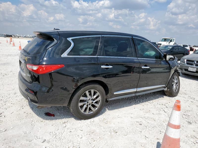 5N1AL0MM8EC528394 - 2014 INFINITI QX60 BLACK photo 3