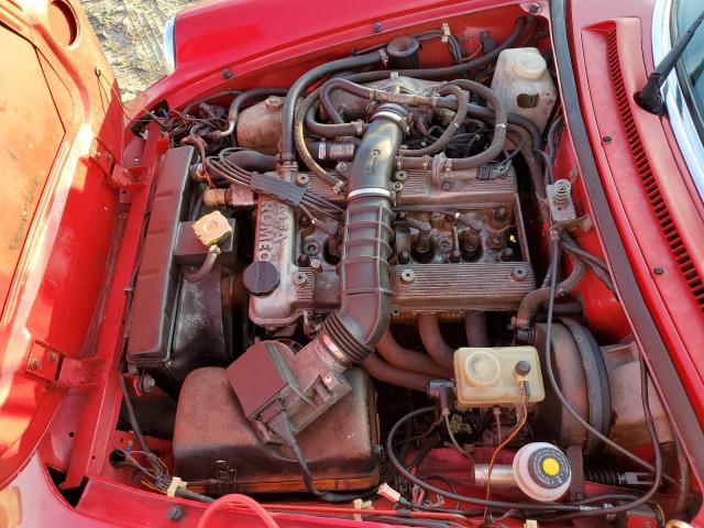 ZARBA5586K1066332 - 1989 ALFA ROMEO SPIDER VELOCE RED photo 11