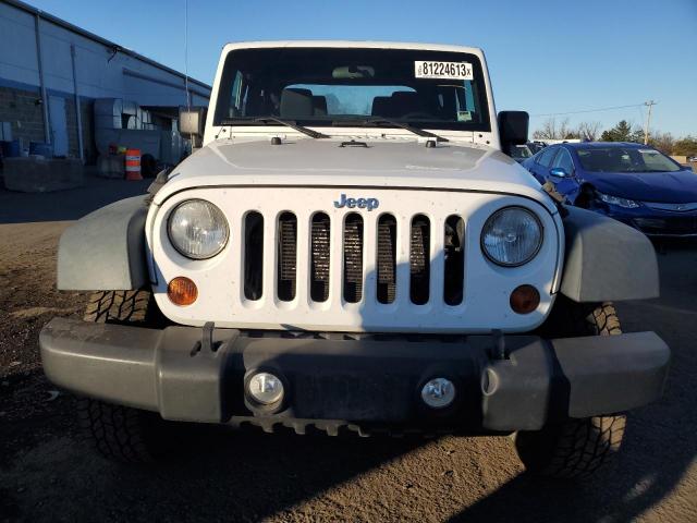 1C4GJWAG4CL121322 - 2012 JEEP WRANGLER SPORT WHITE photo 5