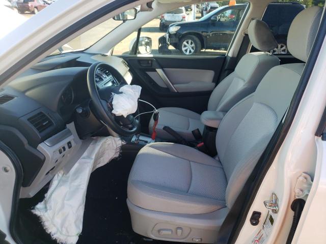 JF2SJAEC7EH440788 - 2014 SUBARU FORESTER 2.5I PREMIUM WHITE photo 7