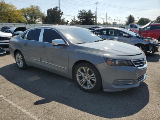 2G1115SL8F9244654 - 2015 CHEVROLET IMPALA LT GRAY photo 4