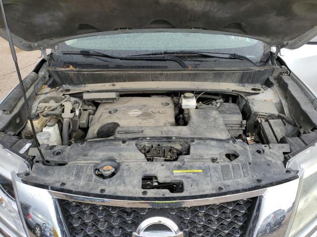 5N1AR2MM5FC691337 - 2015 NISSAN PATHFINDER S فضي صورة 12