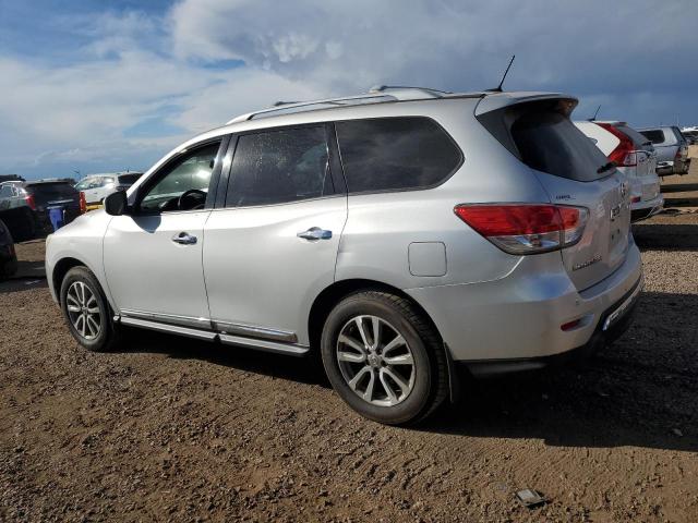 5N1AR2MM5FC691337 - 2015 NISSAN PATHFINDER S فضي صورة 2