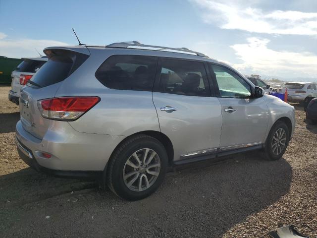 5N1AR2MM5FC691337 - 2015 NISSAN PATHFINDER S فضي صورة 3