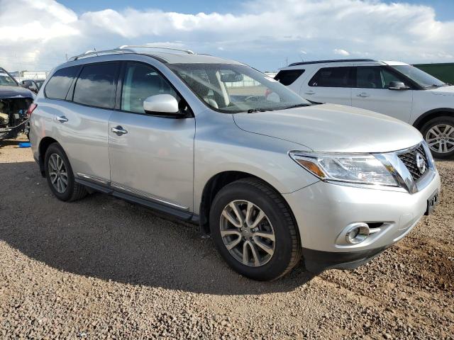 5N1AR2MM5FC691337 - 2015 NISSAN PATHFINDER S فضي صورة 4