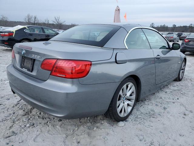 WBADW7C54BE726611 - 2011 BMW 328I I SULEV SILVER photo 3