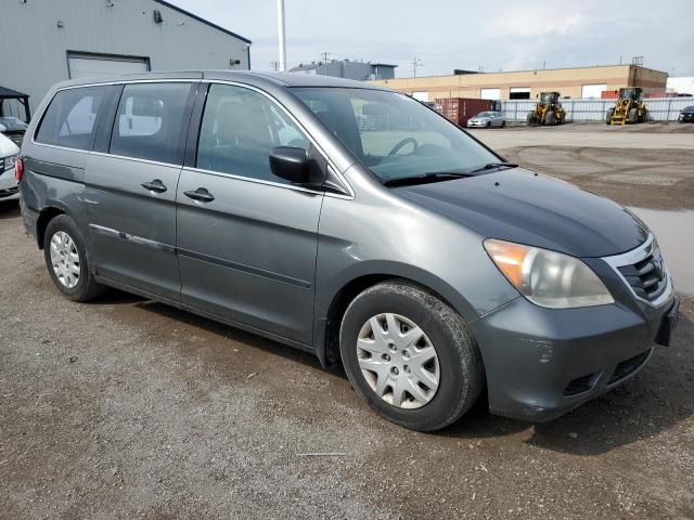 5FNRL38138B502897 - 2008 HONDA ODYSSEY LX ნაცრისფერი ფოტო 4