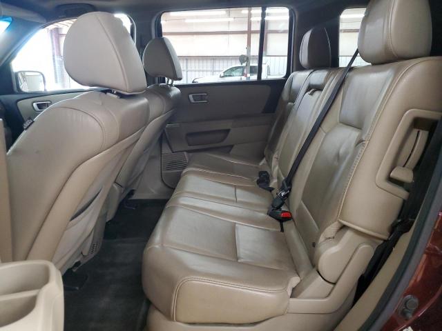5FNYF4H58CB062454 - 2012 HONDA PILOT EXL ბურგუნდია ფოტო 11
