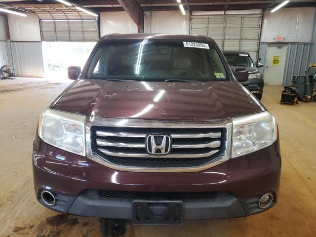 5FNYF4H58CB062454 - 2012 HONDA PILOT EXL ბურგუნდია ფოტო 5