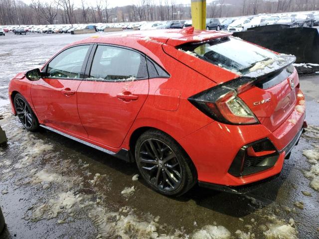 SHHFK7H40LU411780 - 2020 HONDA CIVIC SPORT 红色 照片 2