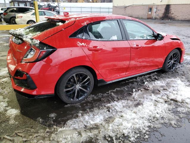 SHHFK7H40LU411780 - 2020 HONDA CIVIC SPORT 红色 照片 3