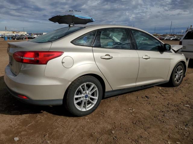 1FADP3F28HL348264 - 2017 FORD FOCUS SE BEIGE photo 3