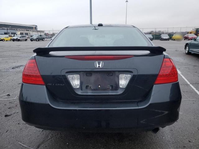 1HGCM56877A193524 - 2007 HONDA ACCORD EX BLACK photo 6