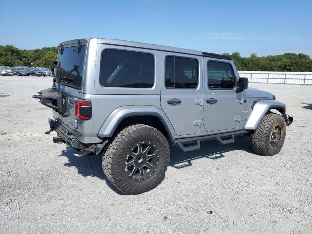1C4HJXEG8KW597154 - 2019 JEEP WRANGLER U SAHARA ვერცხლისფერი ფოტო 3