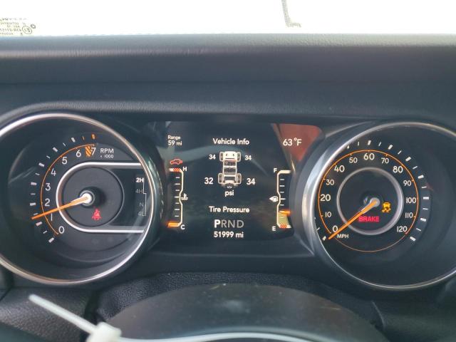 1C4HJXEG8KW597154 - 2019 JEEP WRANGLER U SAHARA ვერცხლისფერი ფოტო 9