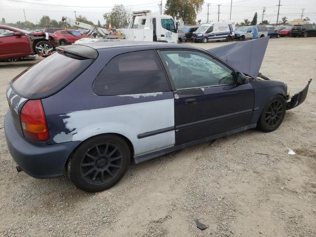 2HGEJ6425WH113451 - 1998 HONDA CIVIC CX TWO TONE photo 3