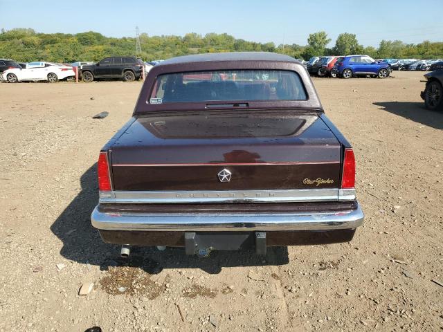 1C3XY66R3LD896814 - 1990 CHRYSLER NEW YORKER FIFTH AVENUE MAROON photo 6