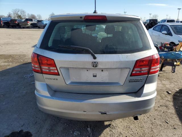 3D4PG4FB5AT208246 - 2010 DODGE JOURNEY SE SILVER photo 6