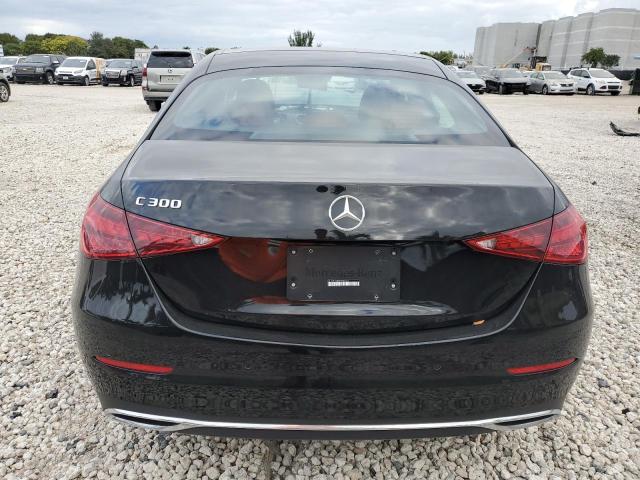 W1KAF4GBXPR095311 - 2023 MERCEDES-BENZ C 300 BLACK photo 6