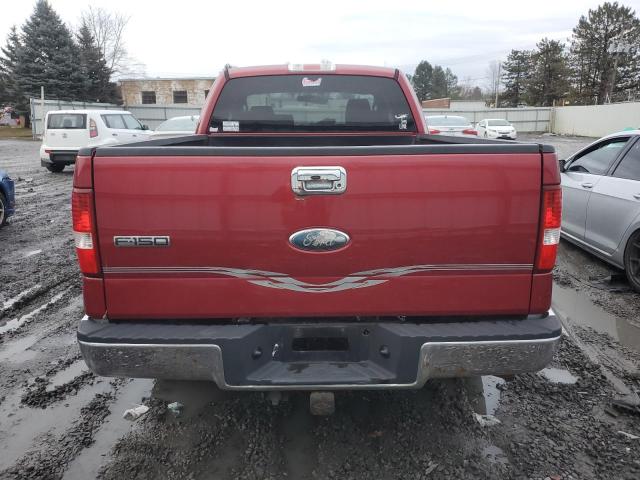 1FTPX14557NA62416 - 2007 FORD F150 RED photo 6