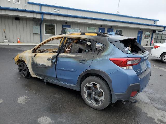 JF2GTHNC8NH222867 - 2022 SUBARU CROSSTREK LIMITED BLUE photo 2