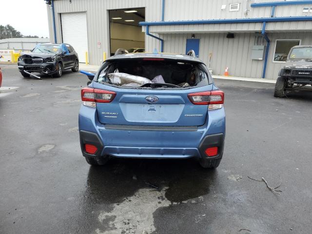 JF2GTHNC8NH222867 - 2022 SUBARU CROSSTREK LIMITED BLUE photo 6