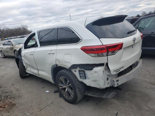 5TDZARFHXHS025289 - 2017 TOYOTA HIGHLANDER LE WHITE photo 2