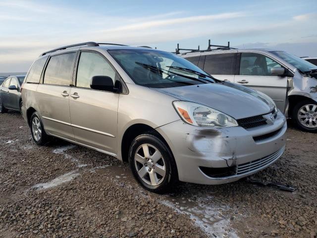 5TDZA23CX5S284439 - 2005 TOYOTA SIENNA CE SILVER photo 4